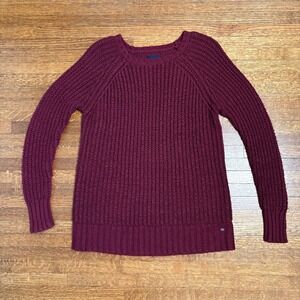 American‎ Eagle Outfitters Women's Small Jeggings Sweater Knit Maroon